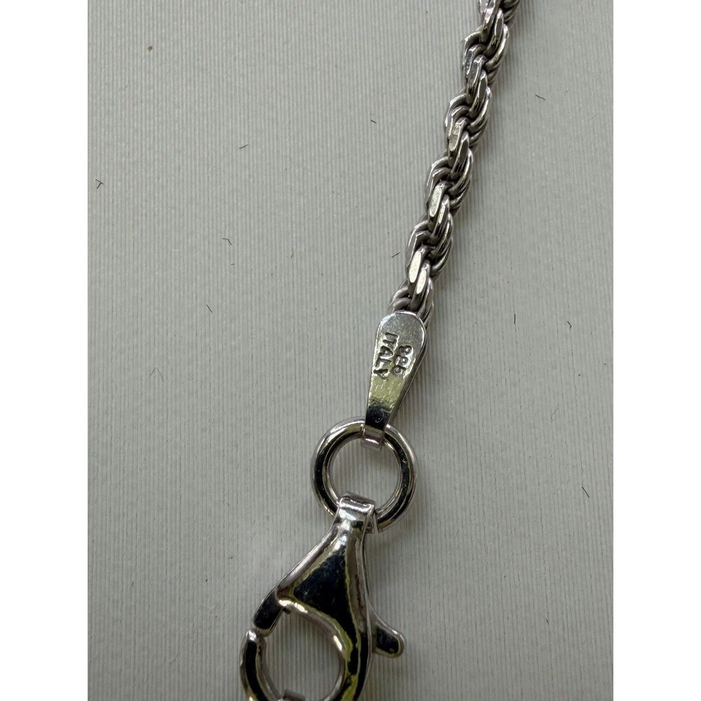 Artisan of Bali SARDA 925 Sterling Silver Black Coral Pendant Necklace - Picture 7 of 10